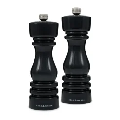 Gloss London salt and pepper grinder set, 18 cm