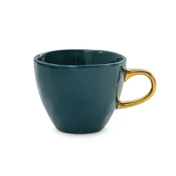 Good Morning Coffee cup mini 17.5 cl, blue green
