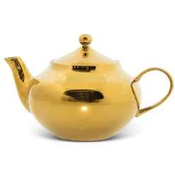 Good Morning teapot 1,2 L, gold-coloured