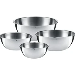 Gourmet kitchen bowl set 4 pieces, Stainless steel