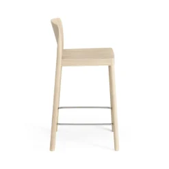 Grace bar stool 63 cm, Ash laquered