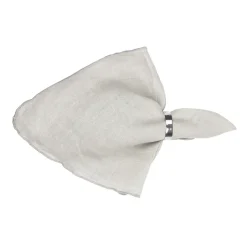 Gracie linen napkins, off-white