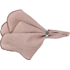 Gracie linen napkins, pink