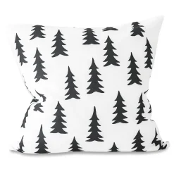 Gran cushion cover, white-black
