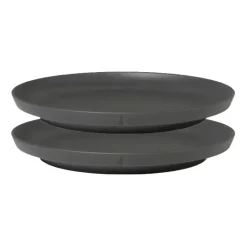 Grand Cru Take small plate Ø19.5 cm 2-pack, grey