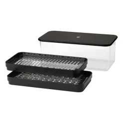 GRATE-IT grater with container, Black