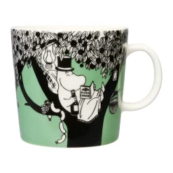 Green Moomin mug special, 40 cl