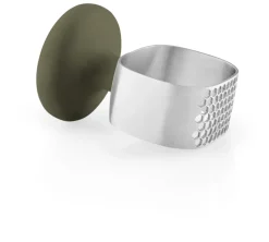 Green Tool garlic press, Green
