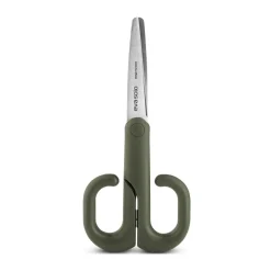 Green Tool rounded scissors 16 cm, Green