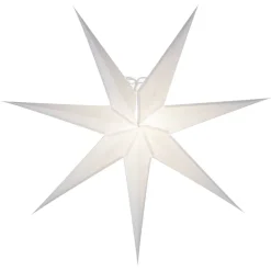 Greta Christmas star white, 80 cm