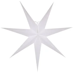 Greta Christmas star white, 80 cm