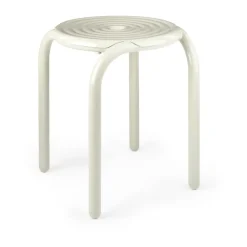 Groove stool 45 cm, Putty