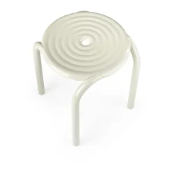 Groove stool 45 cm, Putty