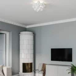 Gross ceiling lamp Ø 50 cm, matte white