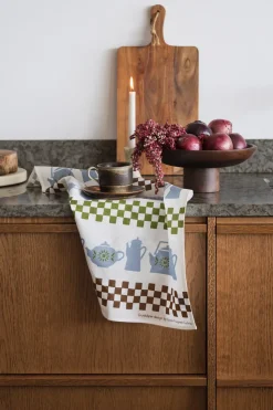Grytskåpet kitchen towel 47x70 cm, Multi-blue-green