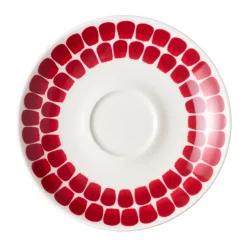 24h Tuokio coffee plate Ø17 cm, Red