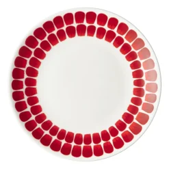 24h Tuokio plate Ø20 cm, Red