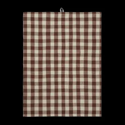 Hale kitchen towel 50x70 cm, Cinnamon-grey green