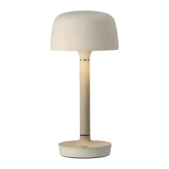 Halo portable table lamp 25,5 cm, Beige