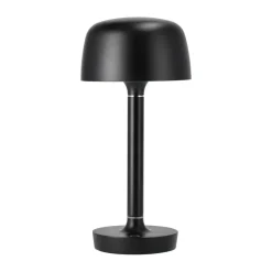 Halo portable table lamp 25,5 cm, Black