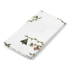 Hammershøi Christmas fabric napkin 45x45 cm 4-pack, White