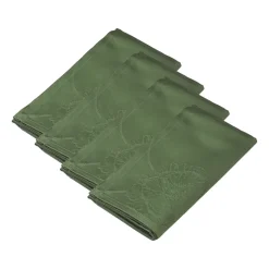 Hammershøi Poppy fabric napkin 45x45 cm 4-pack, Green