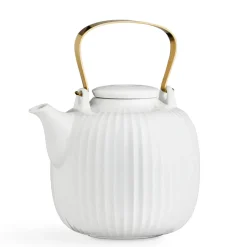 Hammershøi teapot, white