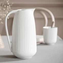 Hammershøi thermos jug, white