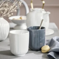Hammershøi thermos mug, white