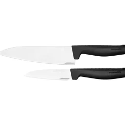 Hard Edge knife set chefs knife and vegetable knife, 2 pieces