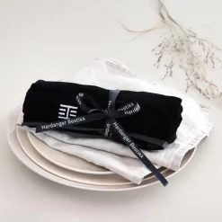 Hardanger cutlery linda for dessert cutlery, Black