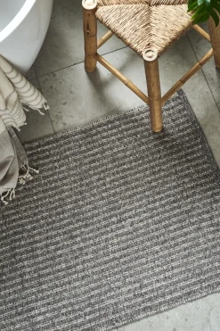 Harvest rug dark grey, 70x250cm