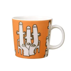 Hattifattener Moomin mug, orange