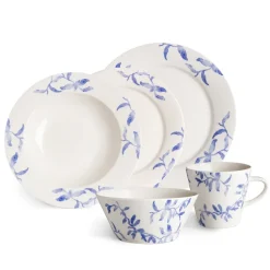Havspil mug 30 cl 4-pack, blue-white