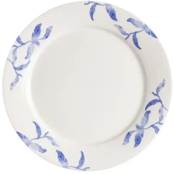 Havspil plate 28 cm 4-pack, blue-white