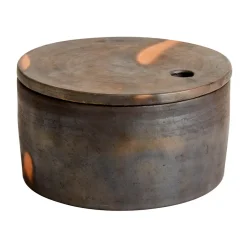 Hazel serving bowl L, brown