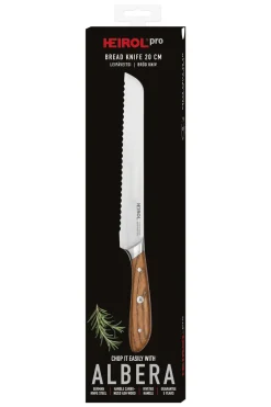 Heirol albera bread knife, 20 cm