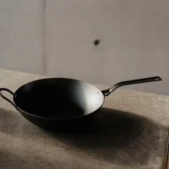 Heirol wok Ø33 cm, Black