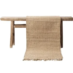 Hemp rug natural, 80x200 cm