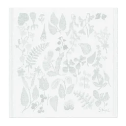 Herbarium napkin 35x35 cm, Grey