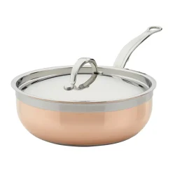 Hestan Copperbond essential sauté pan Ø24 cm, Copper