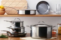 Hestan Nanobond pot and pan set, 10 pieces