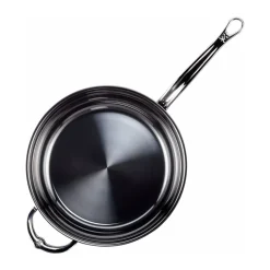 Hestan Nanobond saute pan with lid 4.7 L, Stainless steel