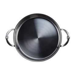 Hestan Nanobond sauteuse with lid 26 cm, Stainless steel