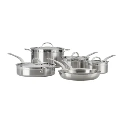 Hestan Probond pot and frying pan set, 10 pieces