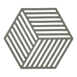 Hexagon trivet, Olive Taupe