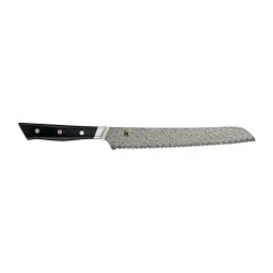 Hibana 800DP bread knife 24 cm, Damascus black
