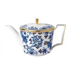 Hibiscus tea pot, floral