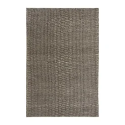 Hill wool rug, White-brown, 170x240 cm