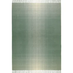 Horizon throw, Botanic green